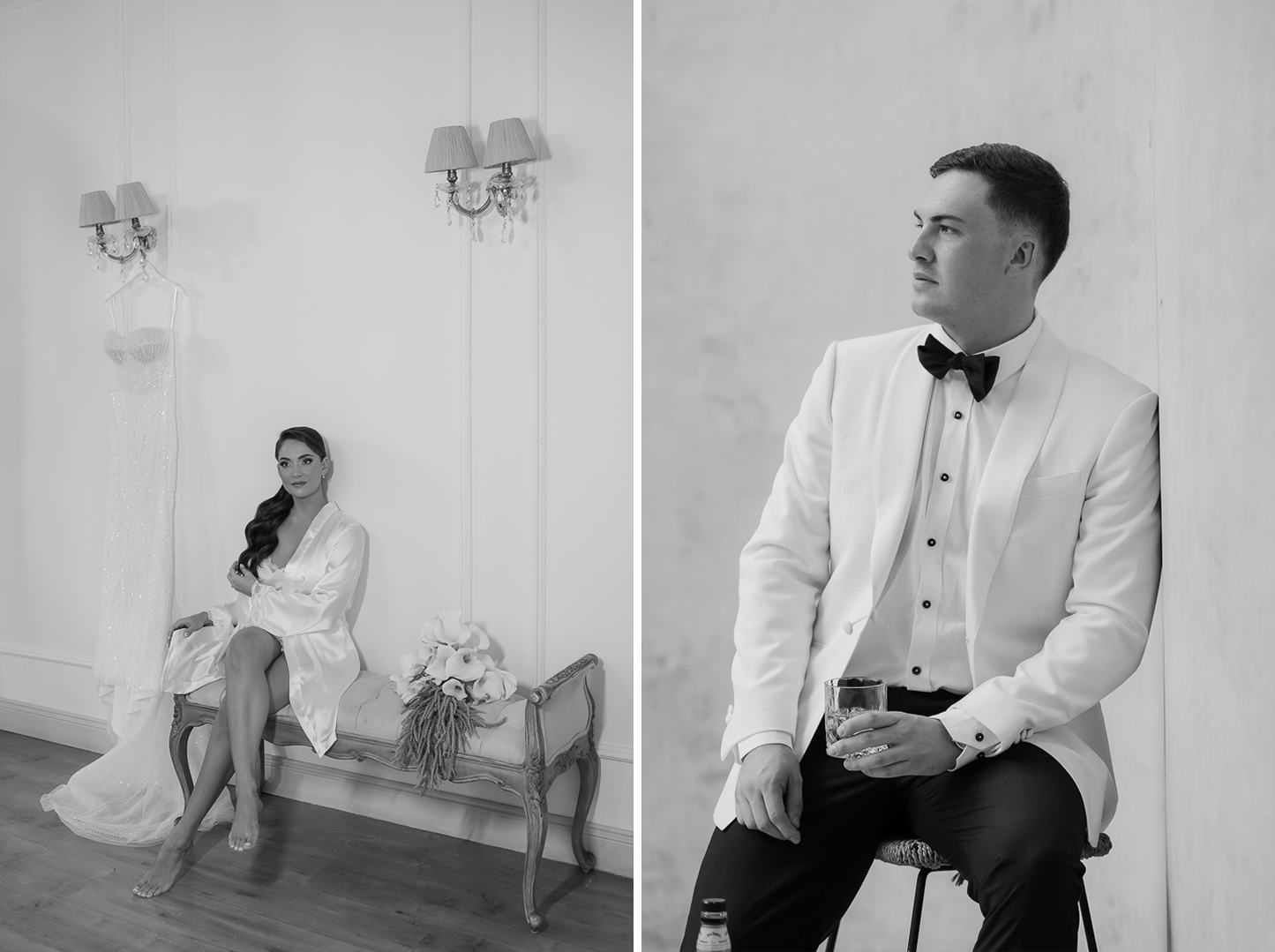 Brendon and jade wedding ceremony at lace on timber