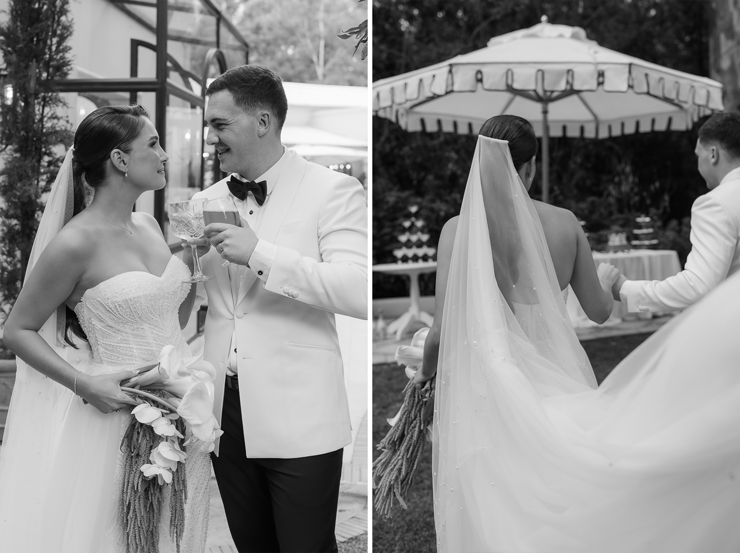 Brendon and Jade wedding ceremony at lace on timber