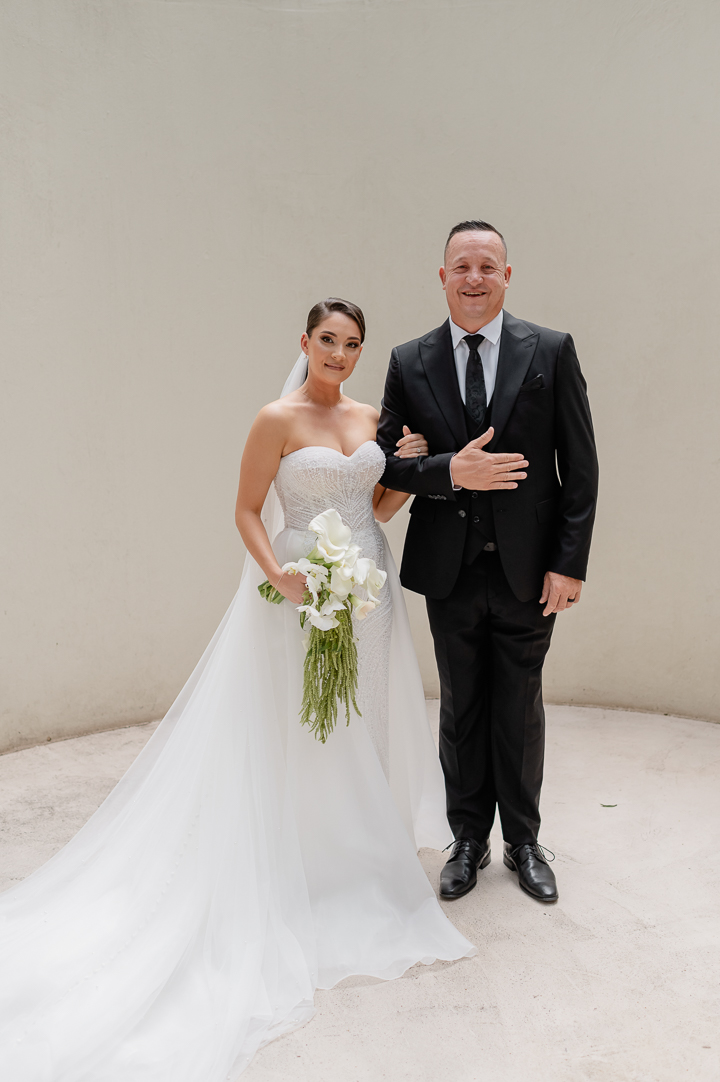 bride portraits wedding at lace on timber
